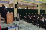 برگزاری مراسم عزاداری به مناسبت شهادت حضرت زهرا(س ) با حضور اعضای شورای اسلامی شهر مهستان