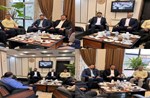 دیدار اعضای شورای اسلامی شهر و شهردار با سرپرست شرکت عمران شهر مِهستان