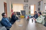 به مناسبت هفته ی نیروی انتظامی با حضور اعضای شورای شهر و شهردار از کلانتری های ۱۶ و ۱۵ مهستان قدردانی شد