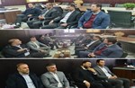 شهردار و اعضای شورای اسلامی شهر مِهستان با دادستان شهرستان ساوجبلاغ دیدار کردند
