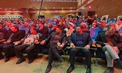 حضور شهردار و اعضای شورای اسلامی مهستان در یادواره شهدای شهرستان ساوجبلاغ