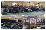 مراسم سوگواری شهادت رییس جمهور مردمی و خادم الرضا در مسجد حضرت ولیعصر (عج) شهر مهستان برگزار شد