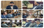 رئیس و اعضای شورای اسلامی شهر مِهِستان به منسبت بزرگداشت هفته قوه قضائیه با دادستان و رئیس دادگستری شهرستان ساوجبلاغ دیدار کردند