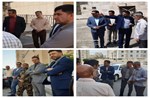 به مناسبت بزرگداشت هفته ارتش تصویر دیواری امیر شهید سپهبد صیاد شیرازی در مجتمع نبرد پی اجرائی می شود