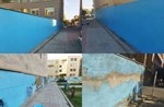 ادامه ی روند جداره سازی و زیباسازی نماهای شهری در مِهِستان