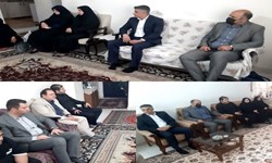 اعضای شورای اسلامی شهر مِهستان با خانواده های دارای ۳ معلول ساکن شهر دیدار کردند