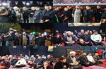 حضور شهردار و اعضای شورای اسلامی شهر مِهستان در تکیه ها و هیئت های مذهبی شهر