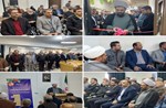 حضور شهردار و اعضای شورای اسلامی شهر مِهستان در افتتاح قرارگاه فرهنگی آموزشی آدینه